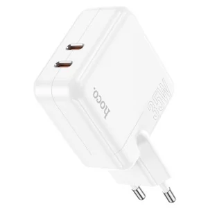 Incarcator de retea Hoco C110A Lucky dual-port PD35W (2C) [White]